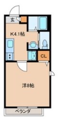 アンソレイユの物件間取画像